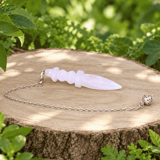 Pendule Thot en Quartz rose (PEND20)