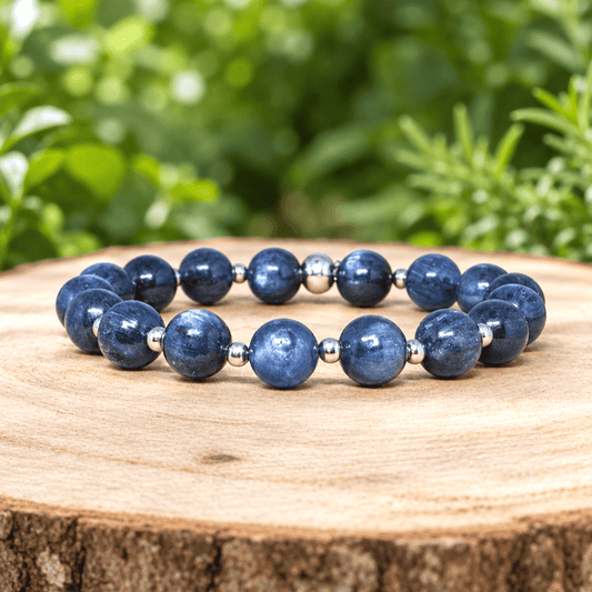 Bracelet en Cyanite bleue - 15