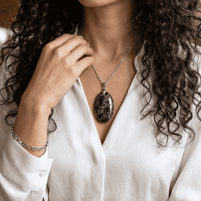 Pendentif en Gabbro (PE1514)