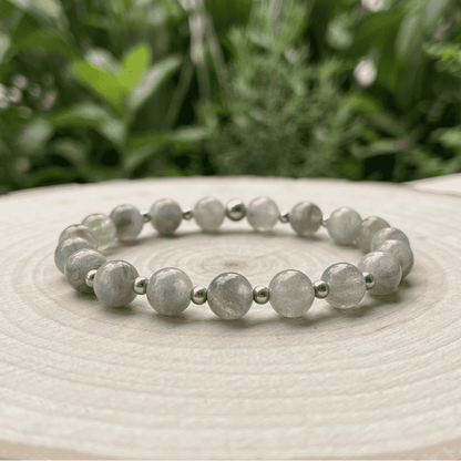 Bracelet en Labradorite en 7,5 mm - 15
