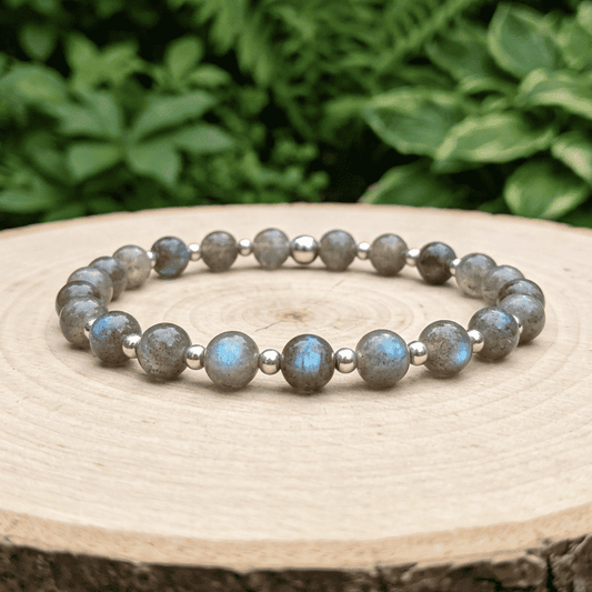 Bracelet en Labradorite en 6mm - 15