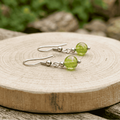 Boucles d'oreilles en Péridot (BO257)