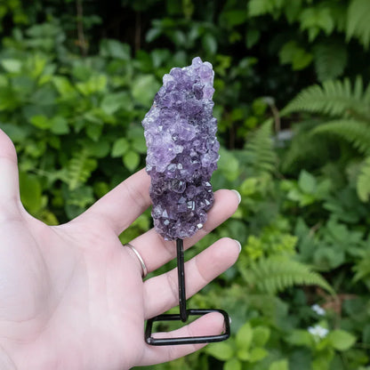 Améthyste brute sur pied 146g (MB504-1)