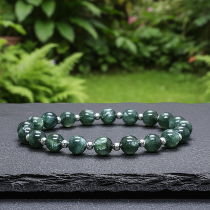 Bracelet en Séraphinite - ENAE Minéraux