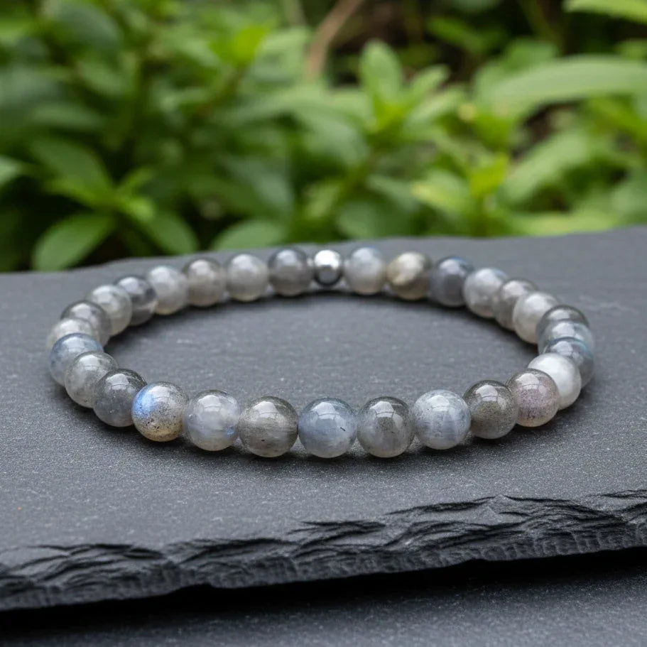 Bracelet en Labradorite en 7mm - ENAE Minéraux