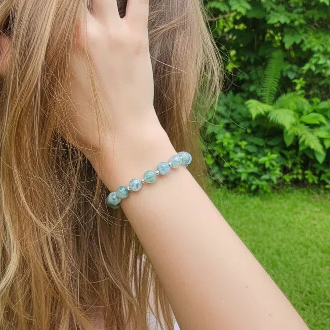 Bracelet en Agate mousse 8mm