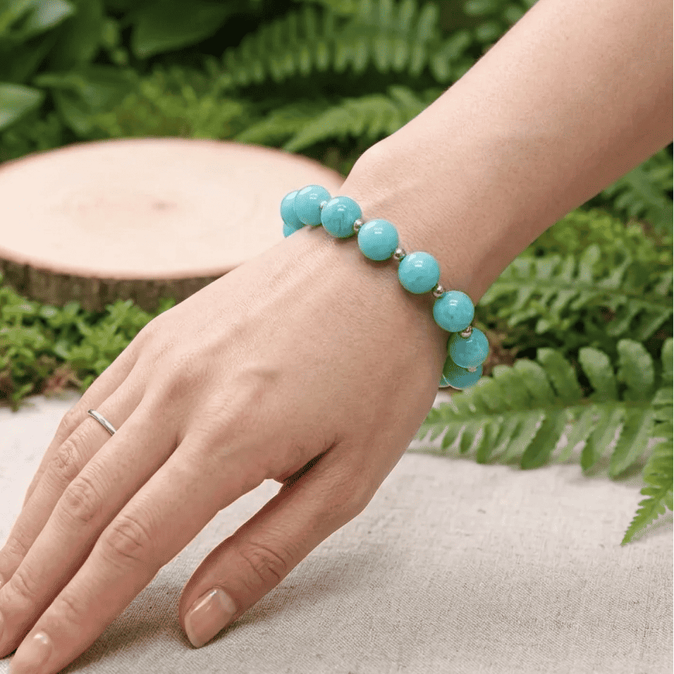 Bracelet en Amazonite 8mm