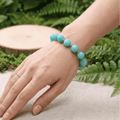 Bracelet en Amazonite 8mm