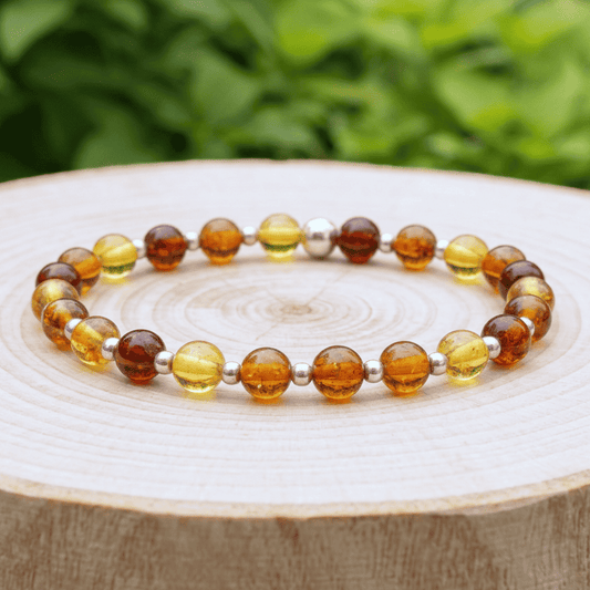 Bracelet en Ambre de la Baltique - 15