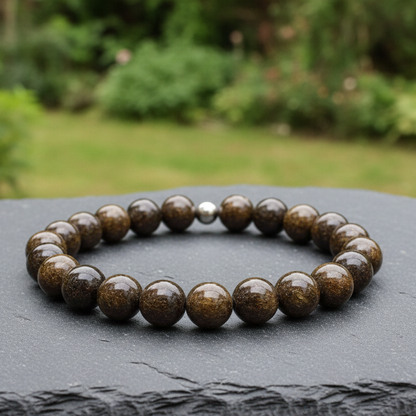 Bracelet en Bronzite