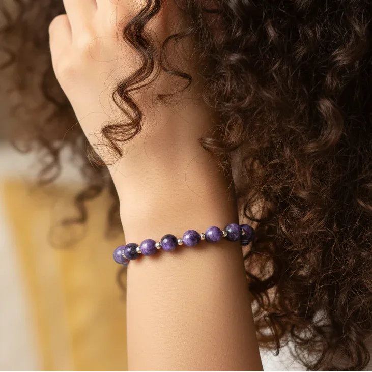 Bracelet en Charoïte