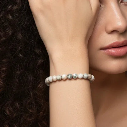 Bracelet en Corail fossilisé