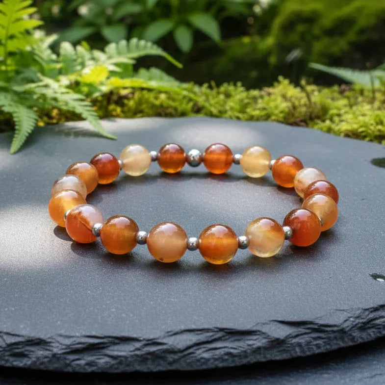 Bracelet en Cornaline