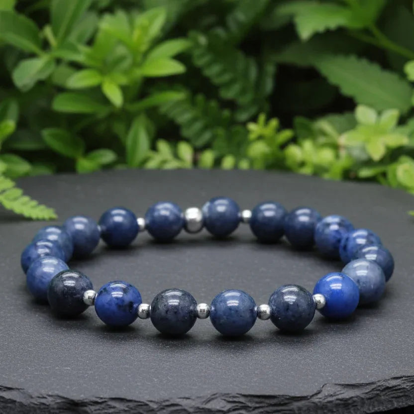 Bracelet en Dumortiérite