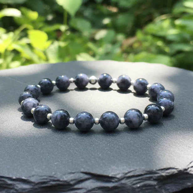 Bracelet en Gabbro