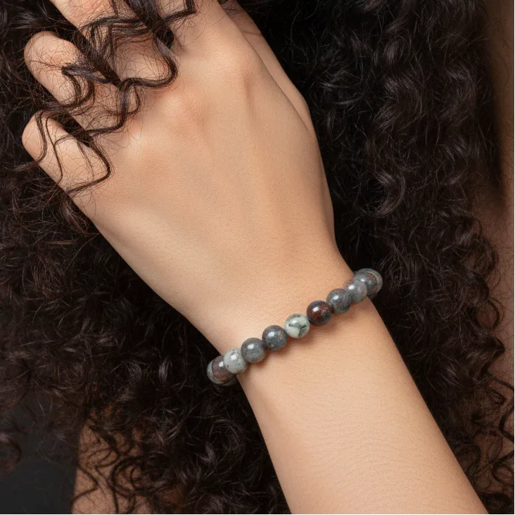 Bracelet en Jaspe Vulcain