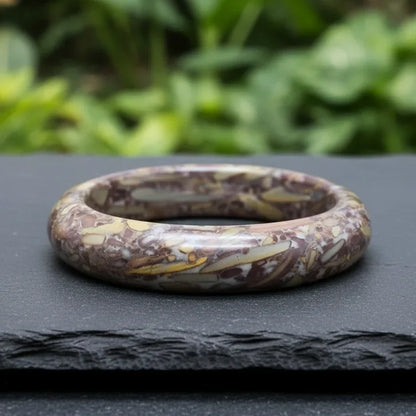 Bracelet jonc en Marbre Sabalgarh (BR402-2)