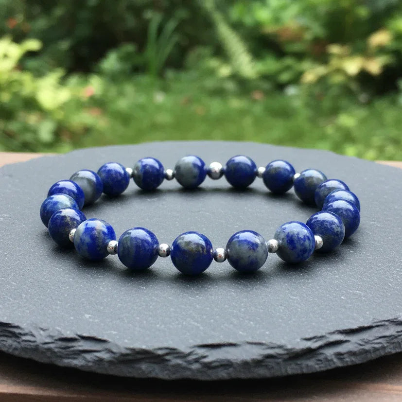 Bracelet en Lapis-Lazuli