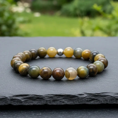 Bracelet en Nellite (Pietersite)