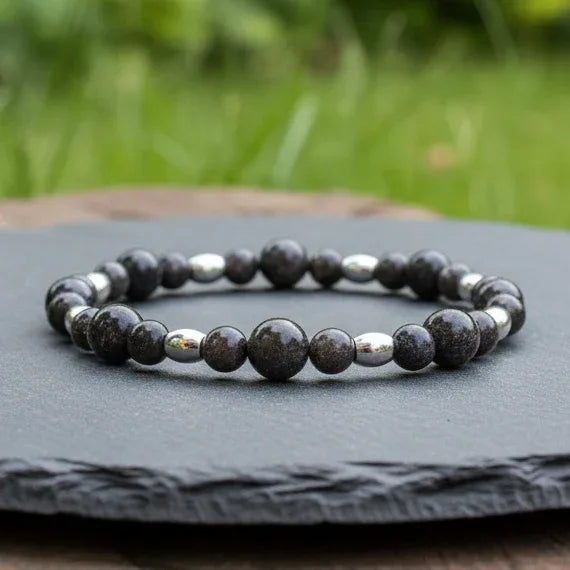 Bracelet en Opale du Honduras 6 et 8mm