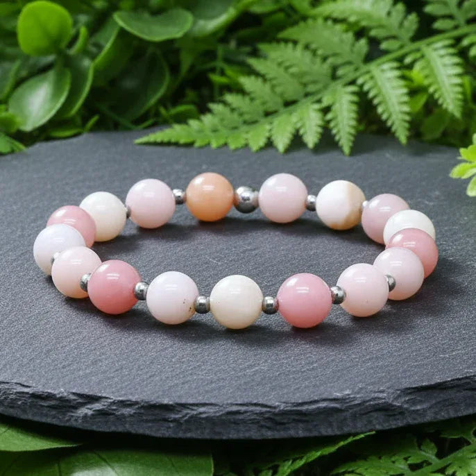 Bracelet en Opale rose