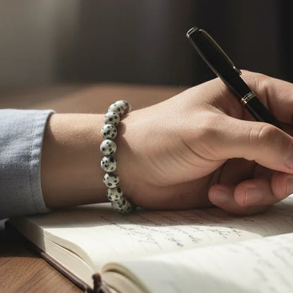 Bracelet en Pierre Dalmate