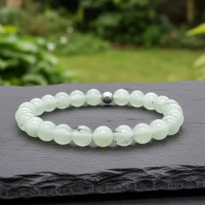 Bracelet en Prehnite