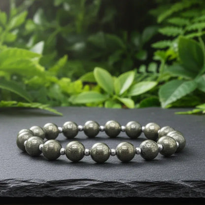 Bracelet en Pyrite