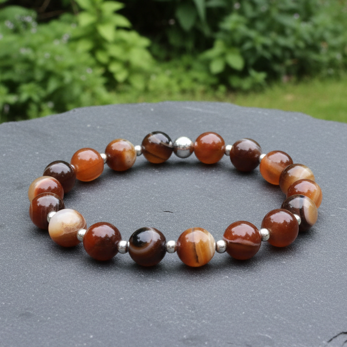 Bracelet en Sardonyx