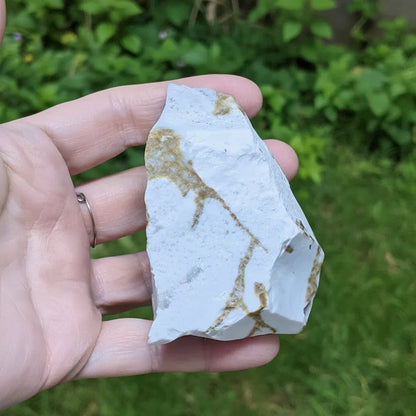 Calcédoine bleue brute 168g (MB445-7)