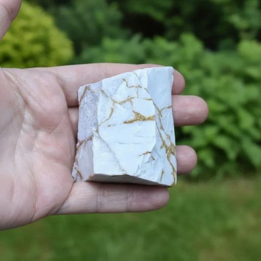 Calcédoine bleue brute 122g (MB445-4)