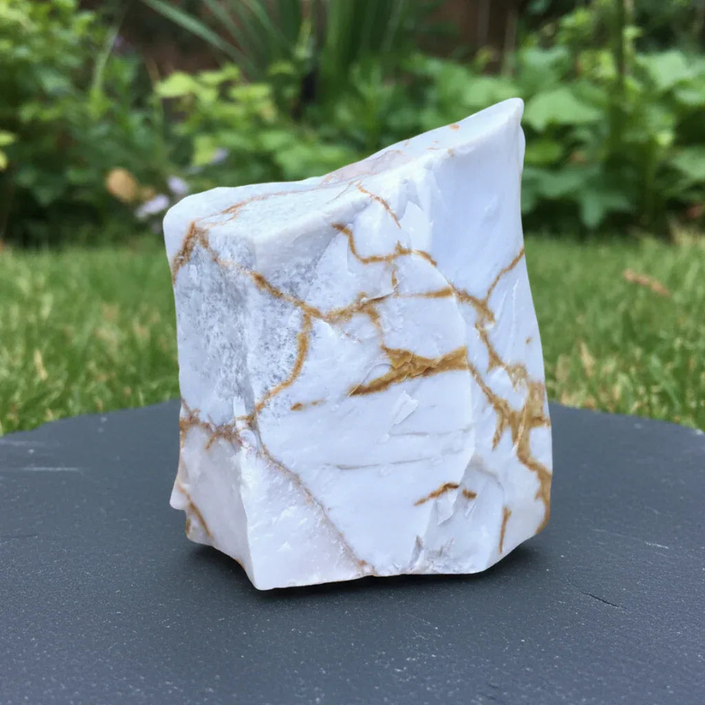 Calcédoine bleue brute 122g (MB445-4)