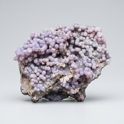 Calcédoine botryoïdale ou grappe brute 233g (MB162)