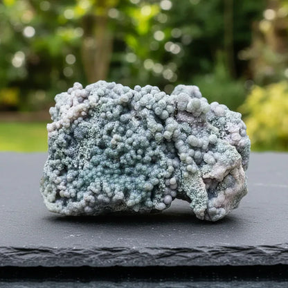 Calcédoine botryoïdale (ou grappe) brute 395g (MB128)