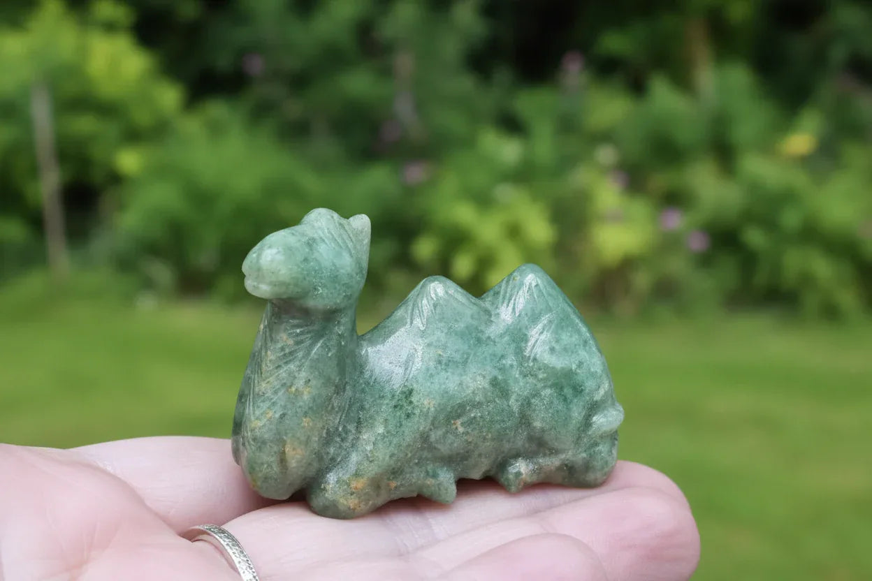 Chameau en Aventurine verte 41g (PRGFL614-2)