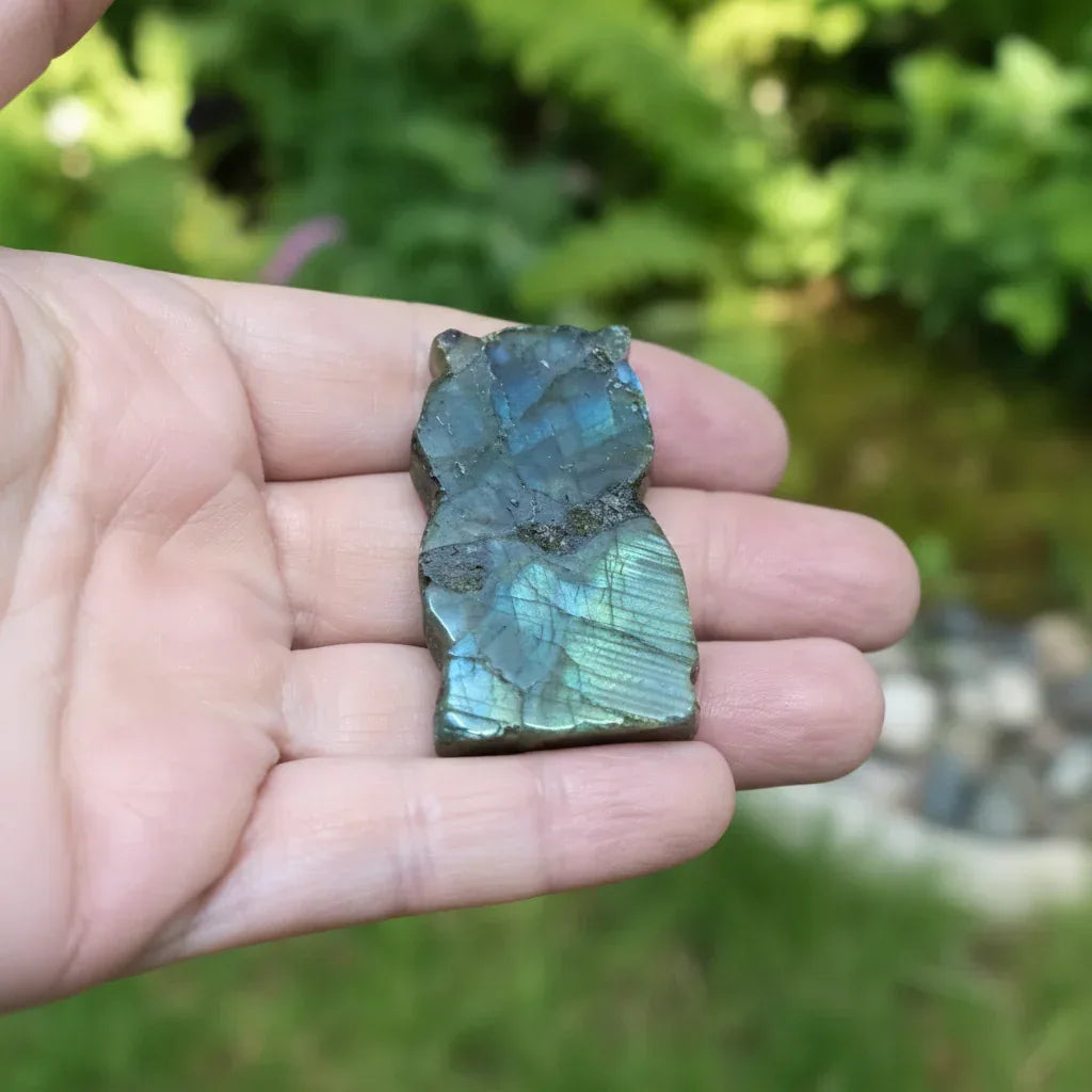 Chouette en Labradorite 31g (PRGFL500-19)