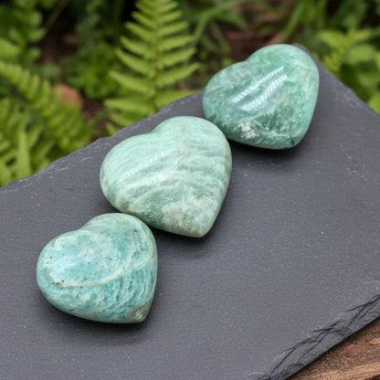 Cœur en Amazonite (PRGFL275)