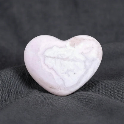 Cœur poli en Manganocalcite (PRGFL509)