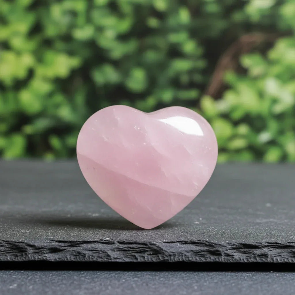 Cœur en Quartz rose (PRGFL607)