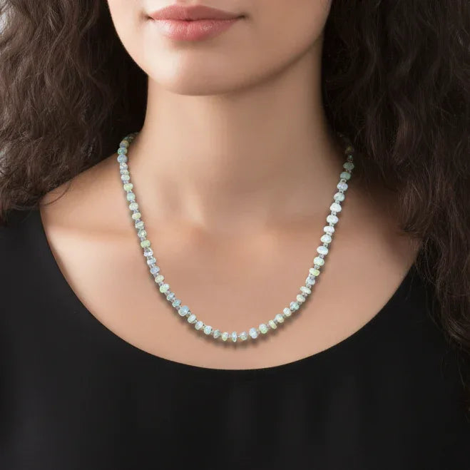 Collier en Opale Welo (COL23-57)