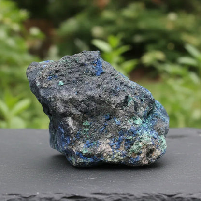 Cristaux d'Azurite et Malachite bruts 201g (MB409-1)