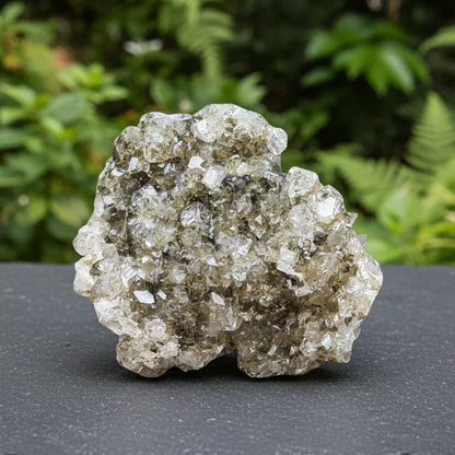 Datolite et petits cristaux de Calcite brute 33g (MB448)