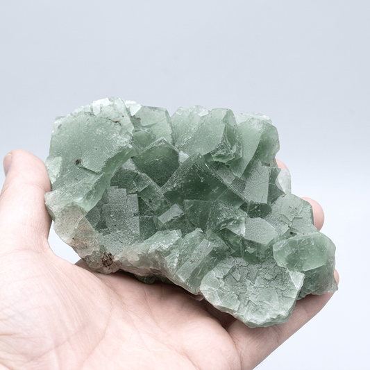 Fluorite (ou Fluorine) verte brute 487g (MB237)