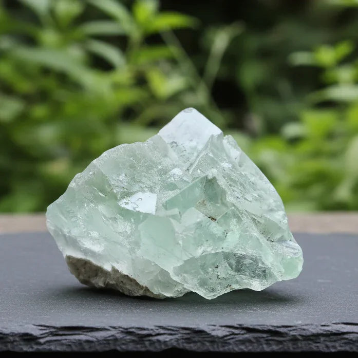 Fluorite cubique verte brute 128g (MB387)