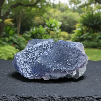 Fluorite bleu-verte brute 207g (MB402)