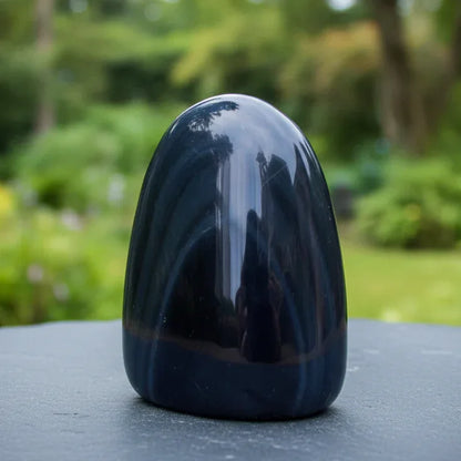 Forme libre à poser en Obsidienne Œil Céleste 160g (PRGFL579)