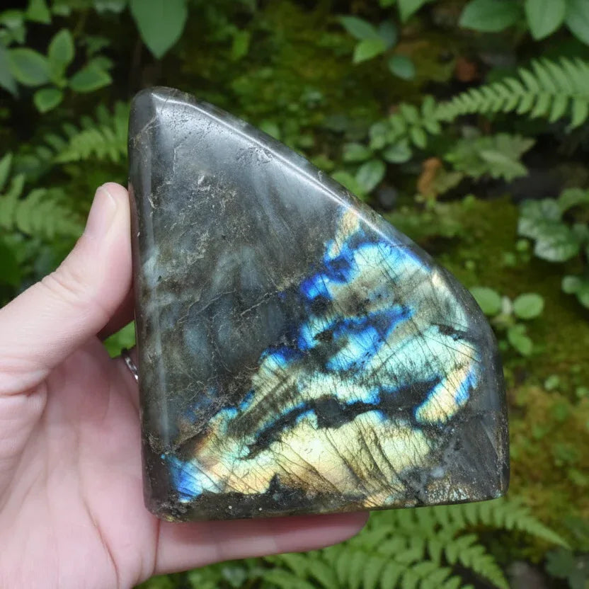 Forme libre polie en Labradorite 653g (PRGFL256-2)