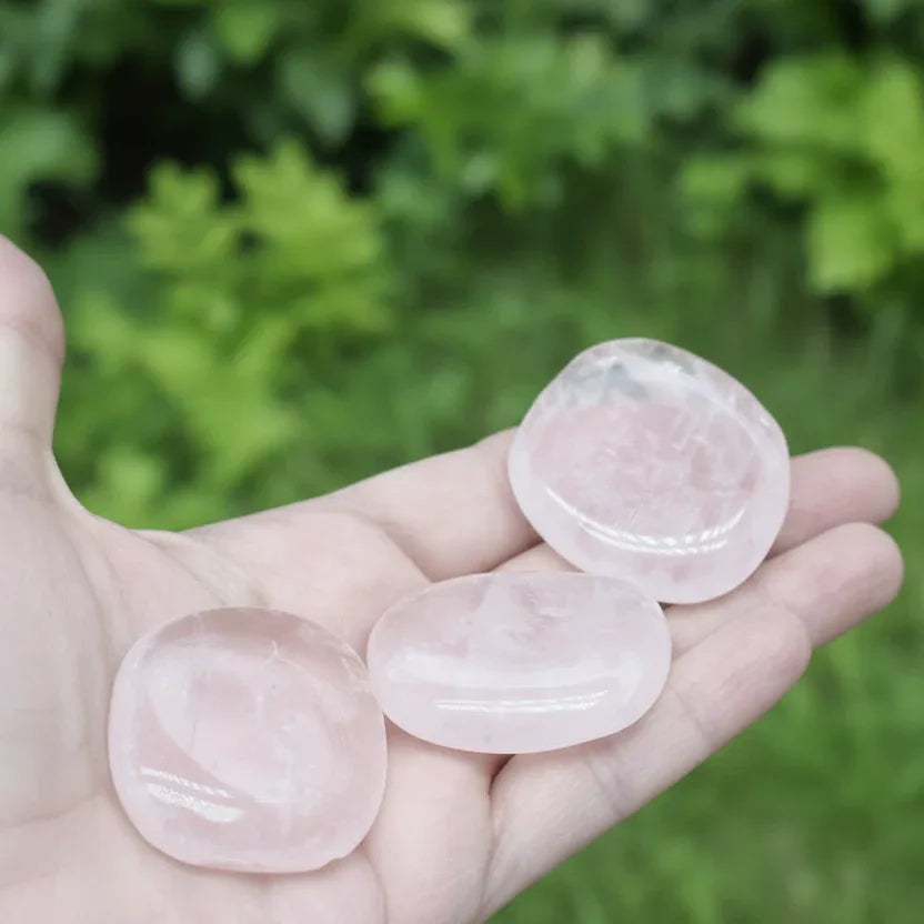 Galet plat en Calcite (PRGFL406)