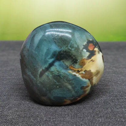 Galet poli en Jaspe Polychrome 120g (PRGFL359-14)