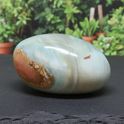 Galet poli en Jaspe Polychrome 234g (PRGFL359-13)